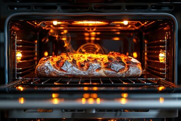 modern kitchen with oven advertising photography