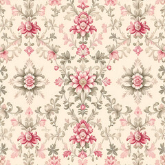 Obraz premium seamless floral pattern