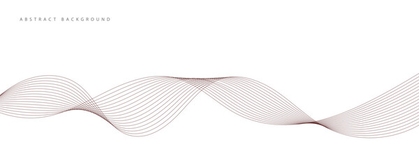 abstract background with waves