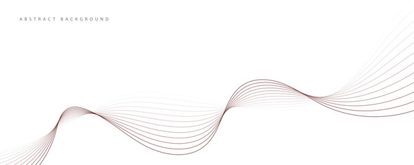 abstract background with waves