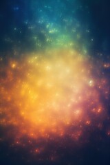 Fototapeta premium Blur colorful warm rainbow light leaks