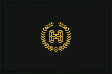 H Letter trademark brand logo