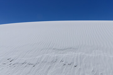 Sand dunes at White Sands National Park, New Mexico
