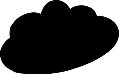 Hand drawn camping elements. Perfect for prints, poster, trip, travel card. Doodle vector illustration. Cloud
