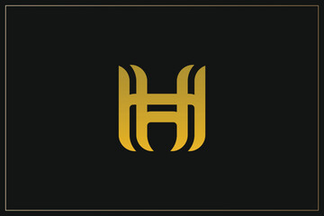 H Letter trademark brand logo