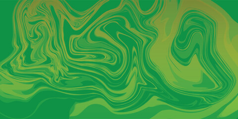 Fototapeta premium Abstract background green yellow gradient mesh style wave textured design.
