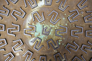 Rusty metal background