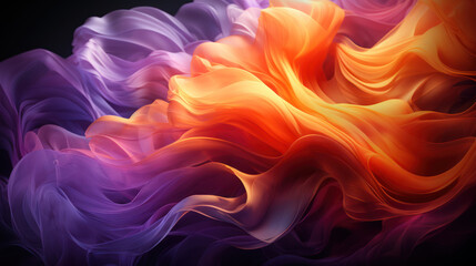 Obraz premium Abstract Composition with Vibrant Pantone Colors