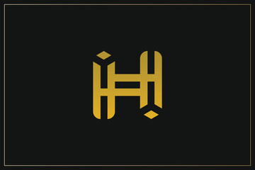 H Letter trademark brand logo