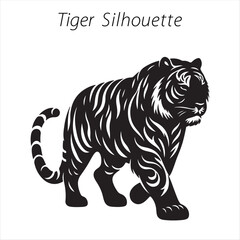 tiger silhouette