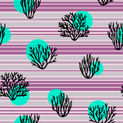 
Digital textile design allover pattern with Mughal art and background
