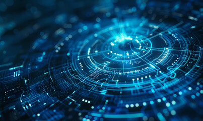 abstract blue background