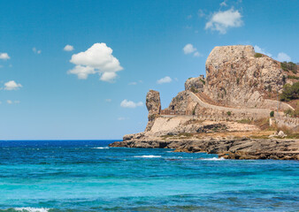 Beach Montagna Spaccata, Salento, Italy