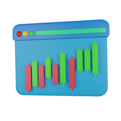 3D Investment Illustrations