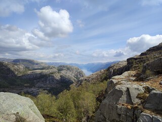 landscape in the mountains