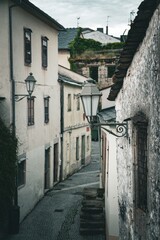 narrow street in the old town