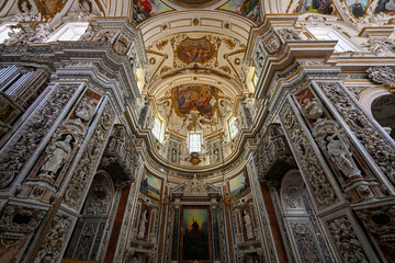 Obraz premium Church of Saint Mary of Gesu - Palermo, Italy
