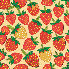 strawberry icon collection abstract vector background