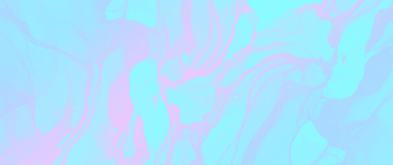 Abstract pink and blue ink vector art background for cover design, invitation, card, flyer, poster Hand drawn illustration. Fluid art. Modern watercolor backdrop. Spring template for design.