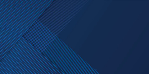 Blue abstract background with modern corporate technology concept presentation or banner design. Vector illustration.eps10