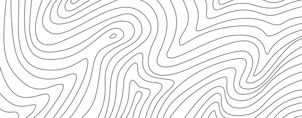 Naklejka premium abstract wavy background. topographic contour background. contour lines background. Topographic map contour background.