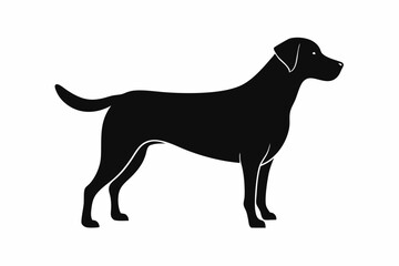 Dog silhouette design ,Dog vector,Dog outline
