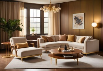 Fototapeta premium modern living room