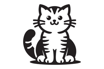  Cute Cartoon Cat Vector