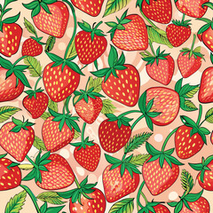 strawberry icon collection abstract vector background