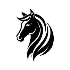 horse head silhouette