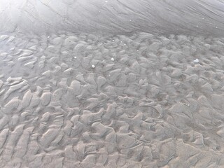 pattern on a sand