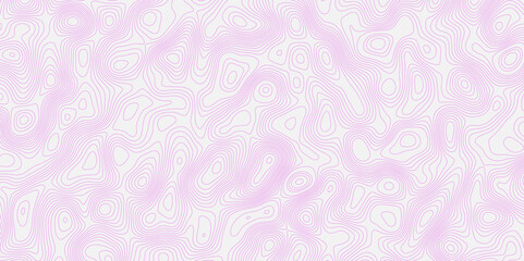 Abstract wavy topographic map. Abstract wavy and curved lines background. Abstract geometric topographic contour map background.
