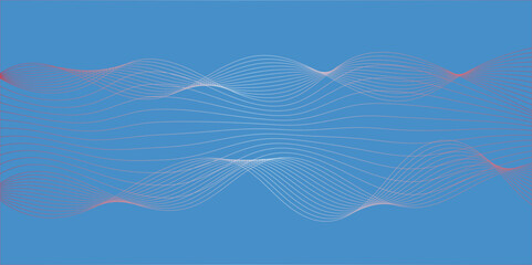 A colorfull of webline and valleys is featured 
in an abstract background illustration 
