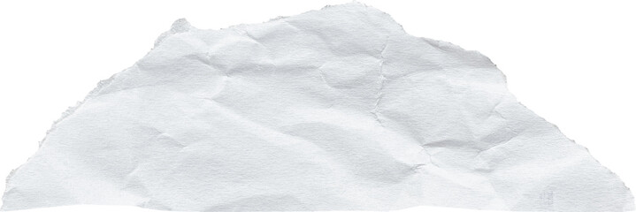 Obraz premium White Textured Torn Paper Piece