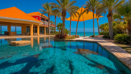 Fototapeta premium City of Palm Coast Florida