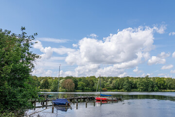 Sommertag an einem See im M&uuml;nsterland