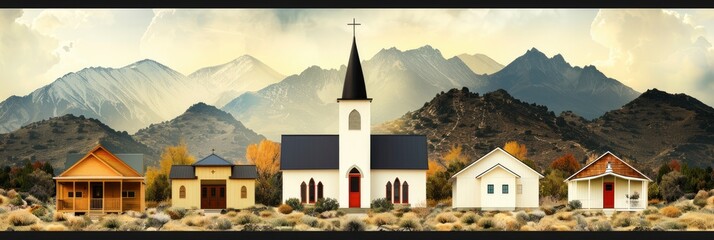  A minimalist poster design featuring an orange slice with seeds falling like rain A blend of traditional Persian and modern Iranian architecture