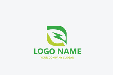  leaf logo design ready vector template