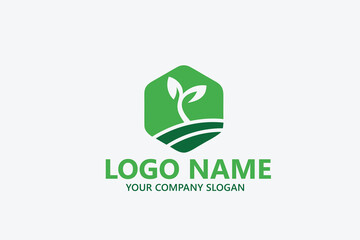 Landscape Environmental vector logo template
