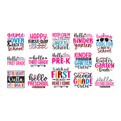 Back to School SVG Bundle