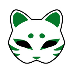 Fototapeta premium green cat