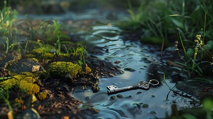 Key on the shore