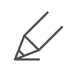 Creativity related icon outline and linear vector.
