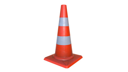 Traffic Cone 3d model render