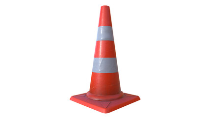 Traffic Cone 3d model render