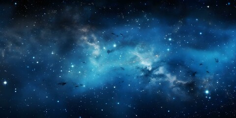 Fototapeta premium Captivating Closeup of Milky Way Galaxy Revealing Dense Star Composition. Concept Astrophotography, Milky Way Closeup, Star Composition, Galactic Beauty, Night Sky Photography