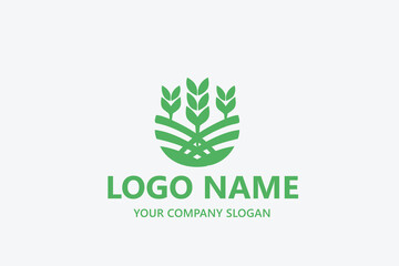 Landscape Environmental vector logo template
