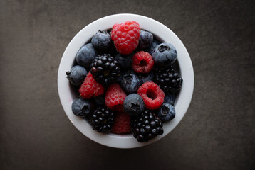 berries in a bowl