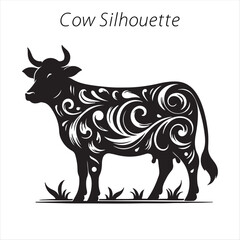 cow silhouette