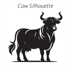 cow silhouette